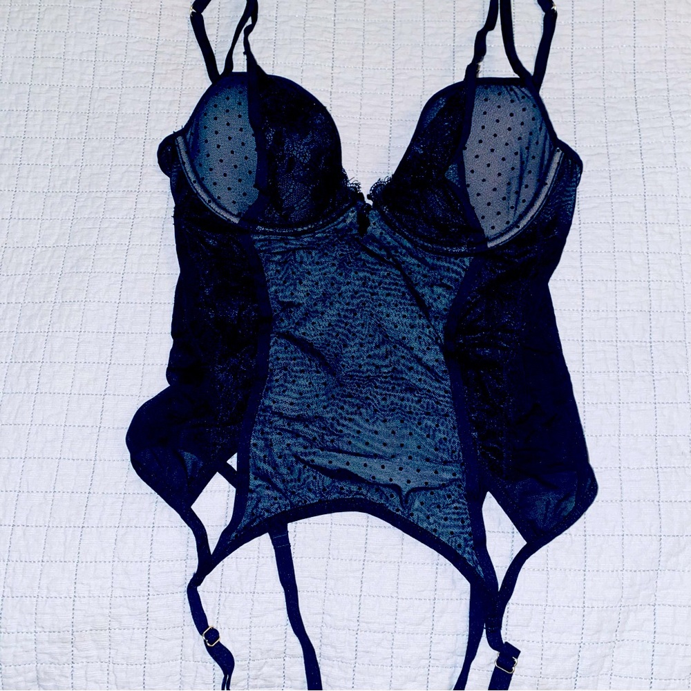 Black Soft Lace Lingerie